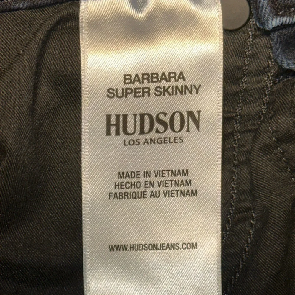 UEC HUDSON BARBARA SUPER SKINNY ANKLE JEAN LOS ANGELES SZ 24 WASH-Rescue